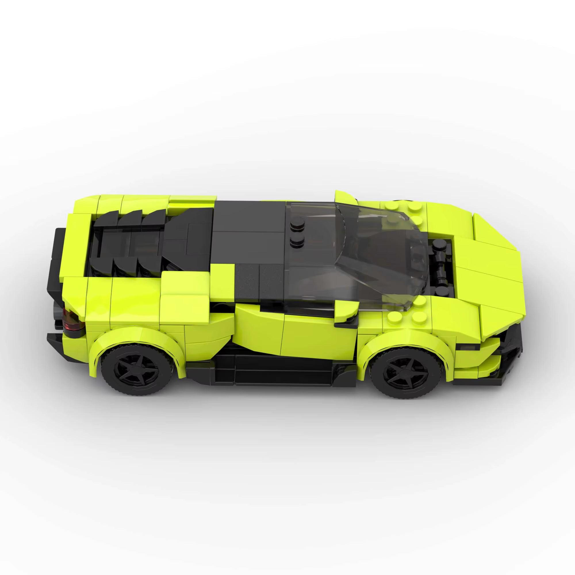 Children'S Building Block Racing and Sports Car Puzzle Toys