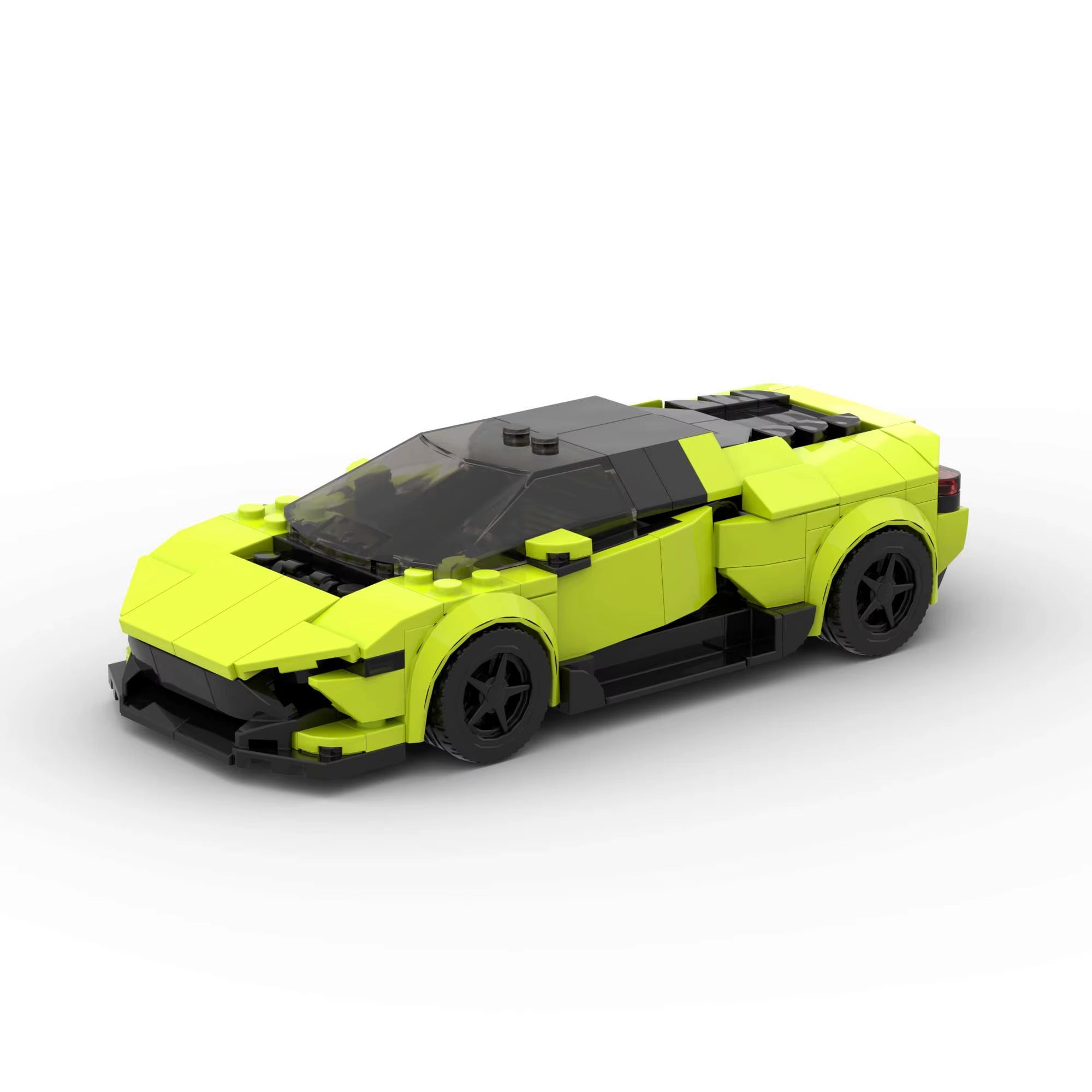 Children'S Building Block Racing and Sports Car Puzzle Toys