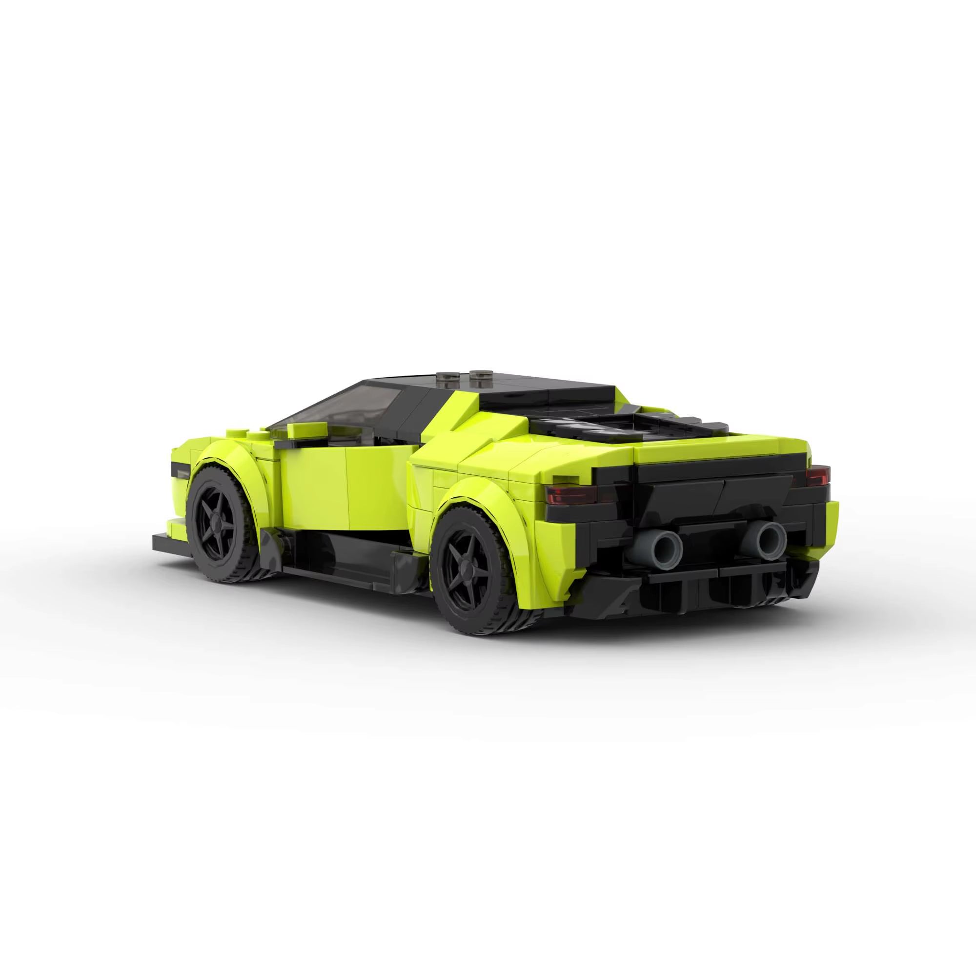 Children'S Building Block Racing and Sports Car Puzzle Toys