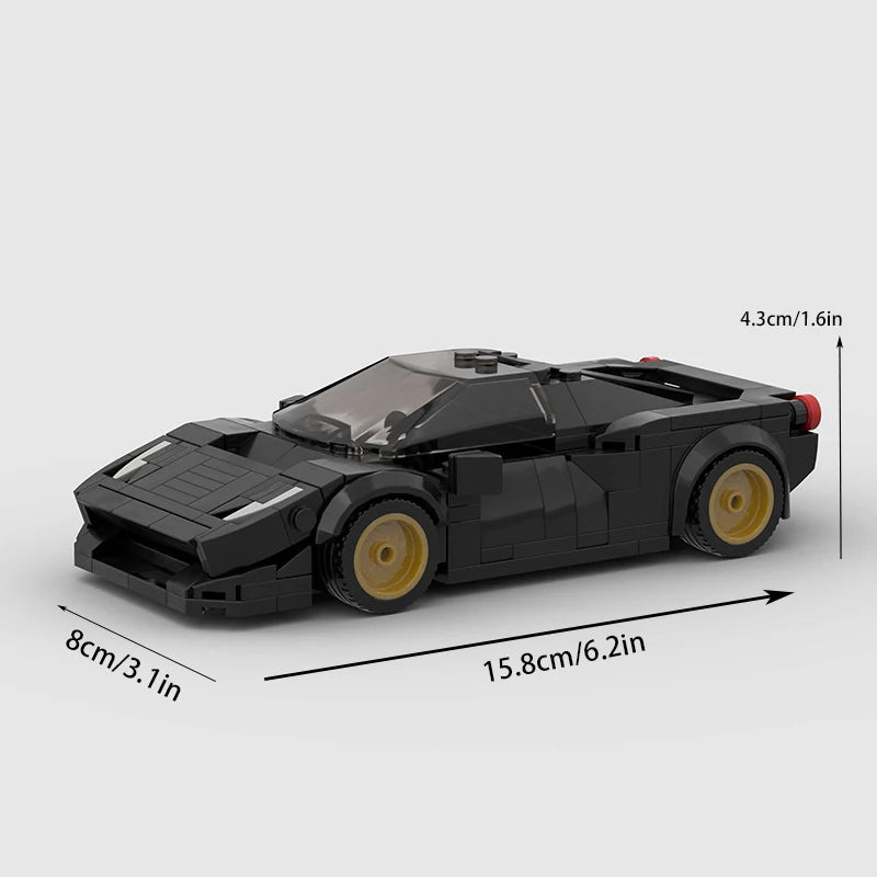 Moc Speed Champions Racer Car 