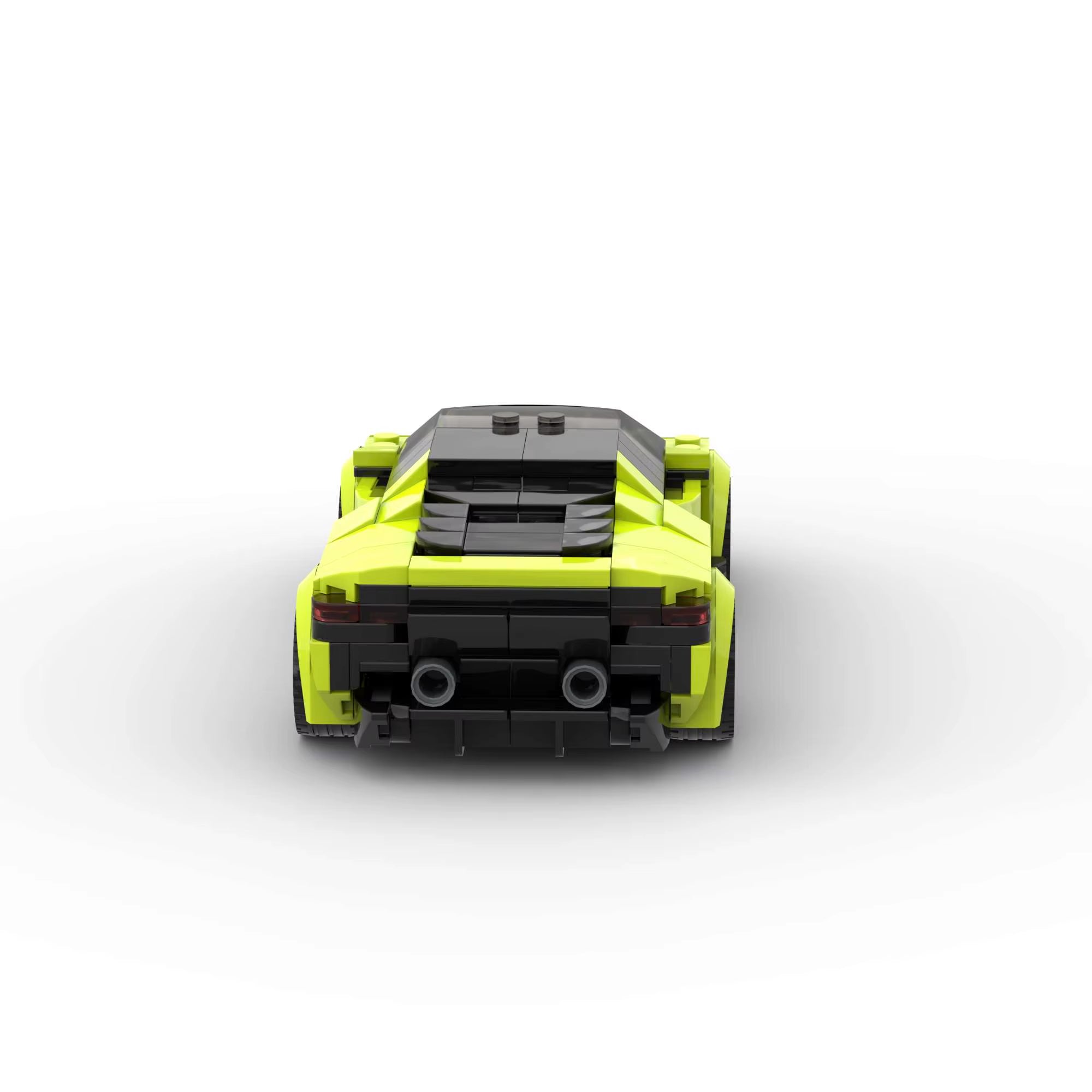 Children'S Building Block Racing and Sports Car Puzzle Toys